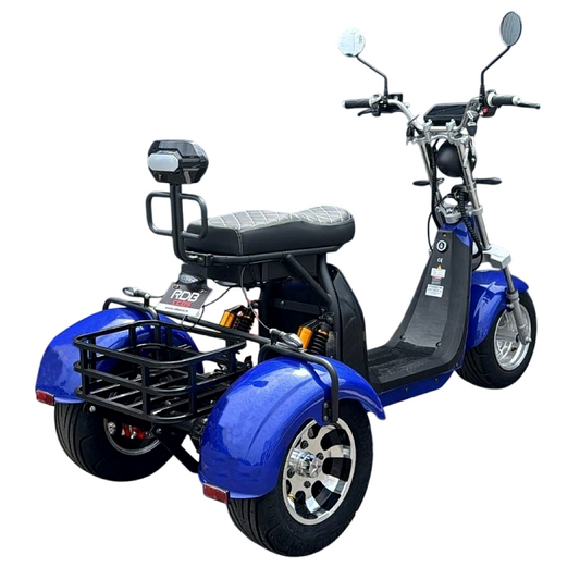 BULLBIKE Beirut Elektromos Háromkerekű Chopper 2000W 60V 20Ah Li ion 25km/h