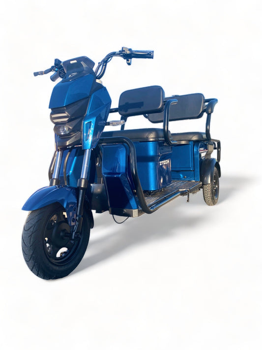 BULLBIKE Toulouse ZT-31 Elektromos Háromkerekű Robogó 1600W 72V 20Ah 25 km/h