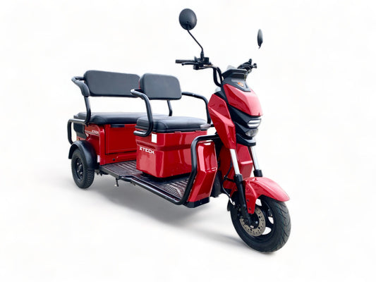 BULLBIKE Toulouse ZT-31 Elektromos Háromkerekű Robogó 1600W 72V 20Ah 25 km/h %Outlet