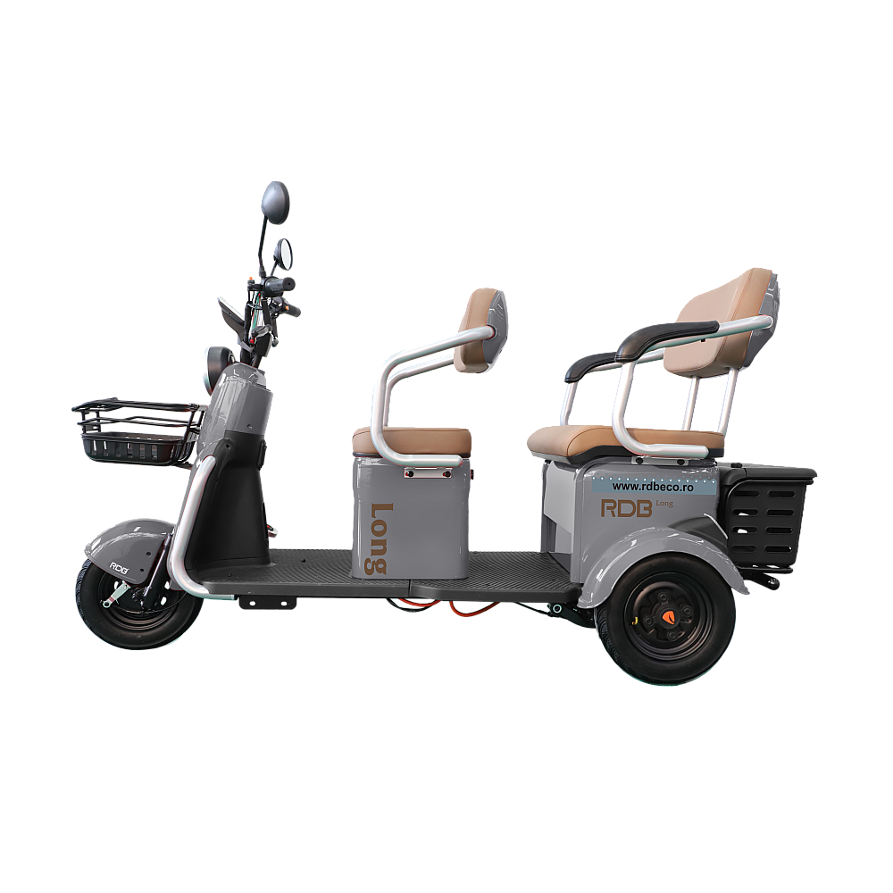 BULLBIKE Atlanta Elektromos háromkerekű robogó 2000W 60V 20Ah 25Km/h