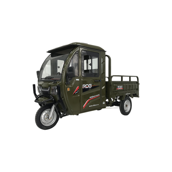 BULLBIKE Monza Elektromos Háromkerekű Teherszállító 72V 32 / 58Ah 4000W 25km/h