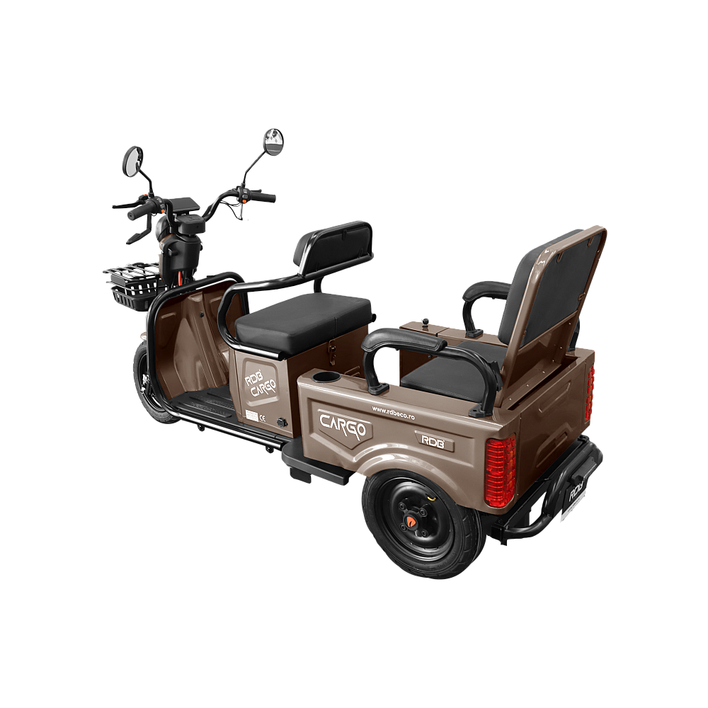BULLBIKE Dalian Elektromos háromkerekű robogó 2000W 60V 20Ah 25Km/h