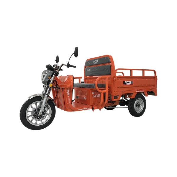 BULLBIKE Kano XL Cargo Elektromos Háromkerekű Robogó 4000W 60V 45Ah 25km/h