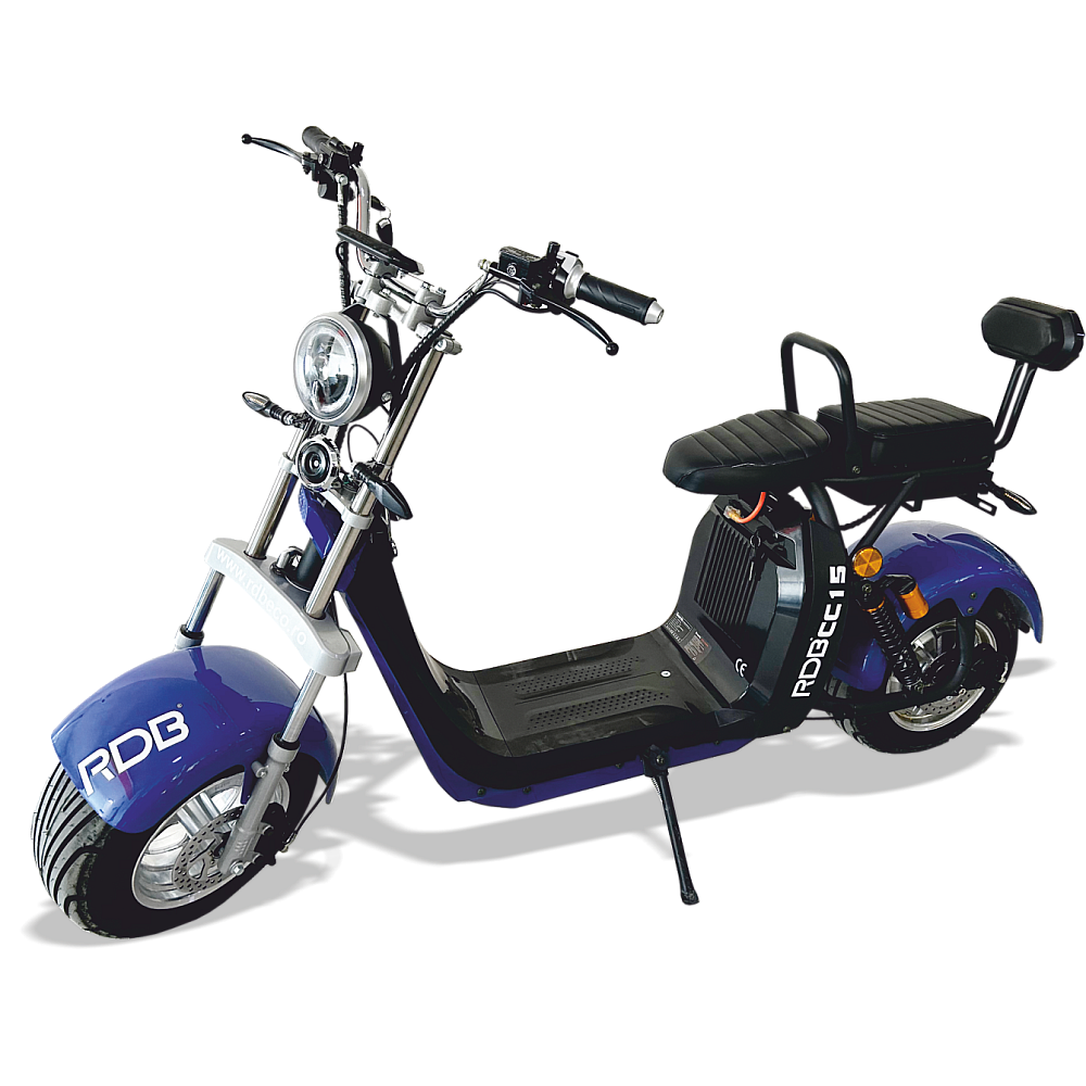 BULLBIKE Zibo Elektromos Chopper 2000W 60V 30Ah Li ion 25km/h