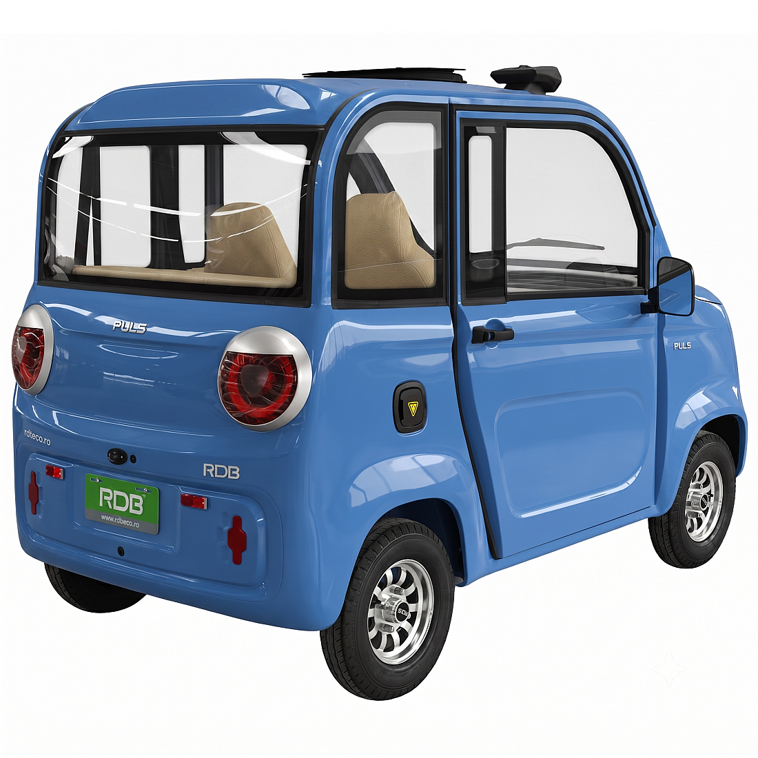 BULLBIKE Firenze elektromos mopedautó 2000Watt 72V 58Ah 25km/h