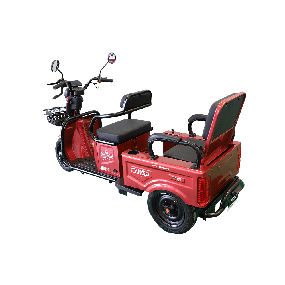 BULLBIKE Dalian Elektromos háromkerekű robogó 2000W 60V 20Ah 25Km/h