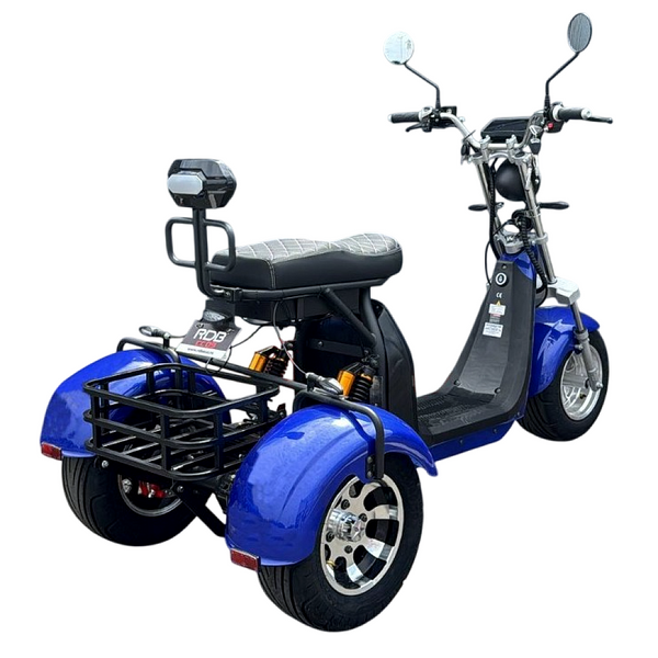 BULLBIKE Beirut Elektromos Háromkerekű Chopper 2000W 60V 20Ah Li ion 25km/h