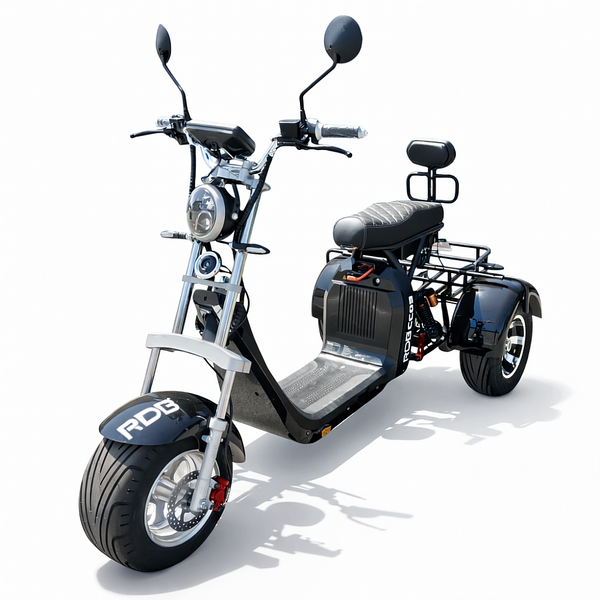 BULLBIKE Beirut Elektromos Háromkerekű Chopper 2000W 60V 20Ah Li ion 25km/h