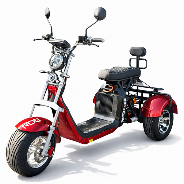 BULLBIKE Beirut Elektromos Háromkerekű Chopper 2000W 60V 20Ah Li ion 25km/h