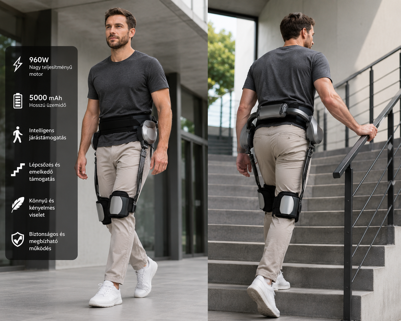 BULLBIKE Járássegítő Exoskeleton 960W