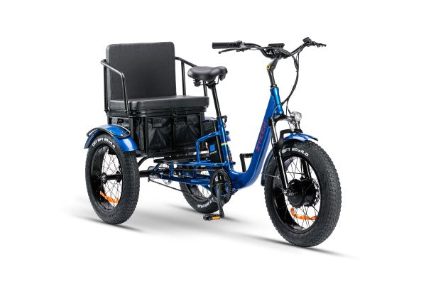BULLBIKE TOKIO-Max Elektromos Tricikli 48V 13Ah Lítium 250W 25Km/h