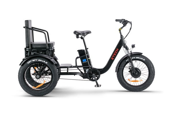 BULLBIKE TOKIO-Max Elektromos Tricikli 48V 13Ah Lítium 250W 25Km/h