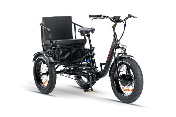 BULLBIKE TOKIO-Max Elektromos Tricikli 48V 13Ah Lítium 250W 25Km/h