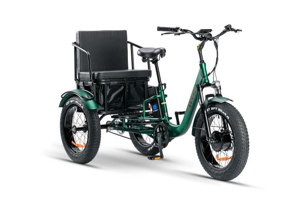 BULLBIKE TOKIO-Max Elektromos Tricikli 48V 13Ah Lítium 250W 25Km/h