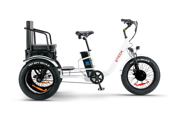 BULLBIKE TOKIO-Max Elektromos Tricikli 48V 13Ah Lítium 250W 25Km/h