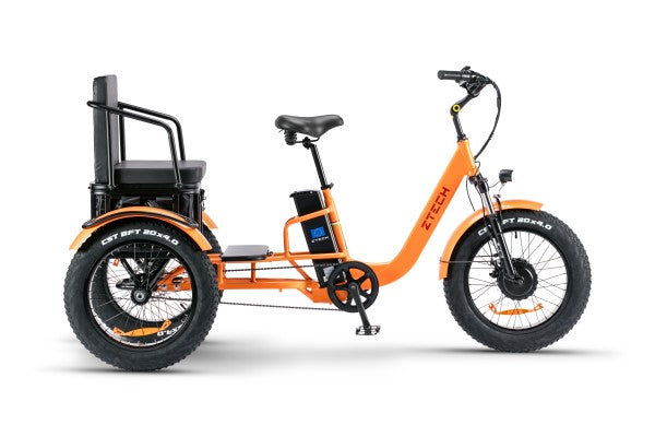 BULLBIKE TOKIO-Max Elektromos Tricikli 48V 13Ah Lítium 250W 25Km/h