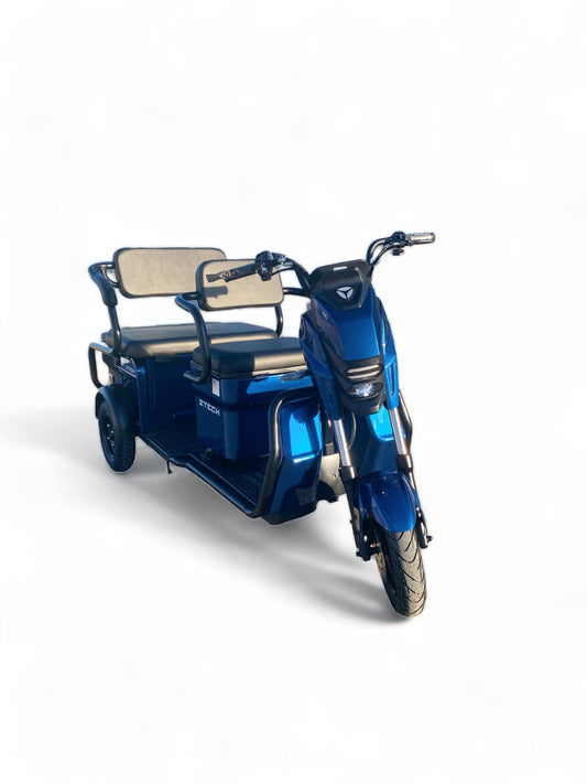 BULLBIKE Toulouse ZT-31 Elektromos Háromkerekű Robogó 1600W 72V 20Ah 25 km/h