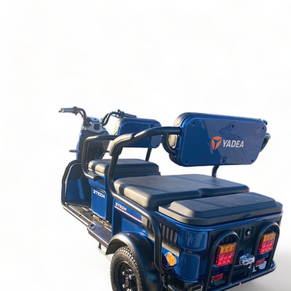 BULLBIKE Toulouse ZT-31 Elektromos Háromkerekű Robogó 1600W 72V 20Ah 25 km/h