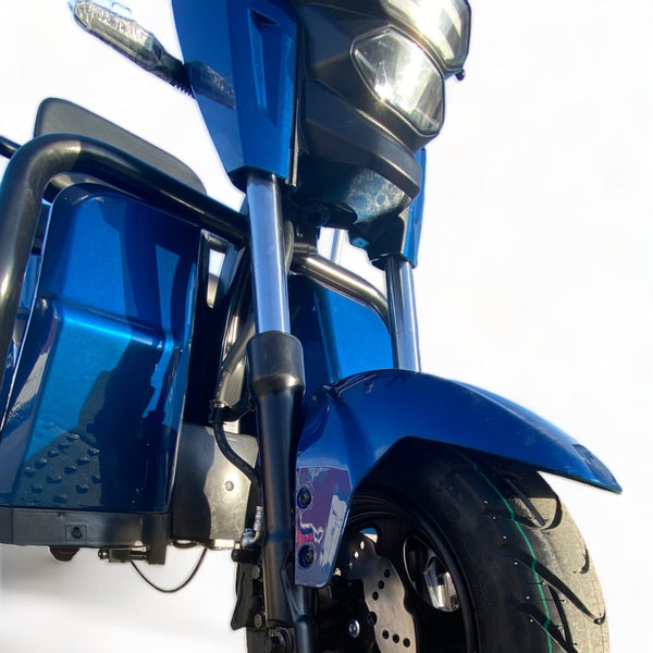 BULLBIKE Toulouse ZT-31 Elektromos Háromkerekű Robogó 1600W 72V 20Ah 25 km/h