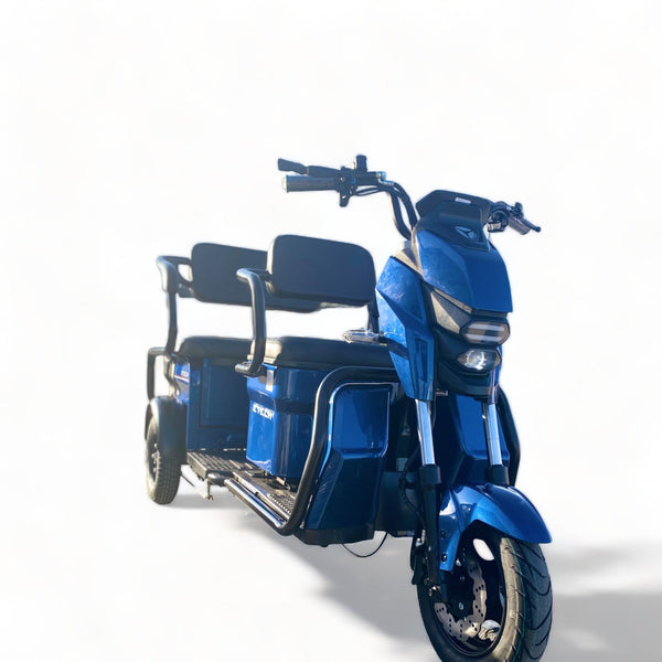 BULLBIKE Toulouse ZT-31 Elektromos Háromkerekű Robogó 1600W 72V 20Ah 25 km/h