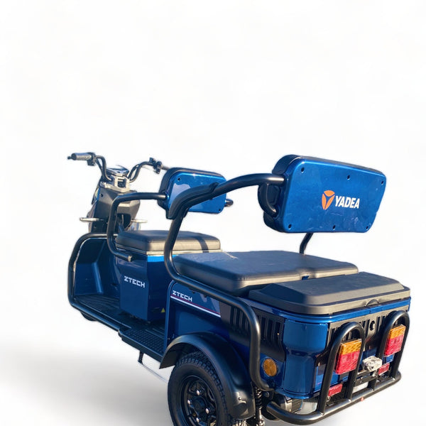 BULLBIKE Toulouse ZT-31 Elektromos Háromkerekű Robogó 1600W 72V 20Ah 25 km/h