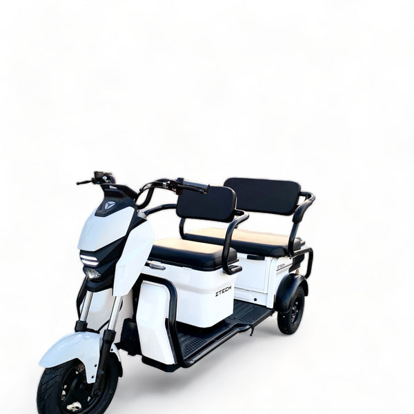 BULLBIKE Toulouse ZT-31 Elektromos Háromkerekű Robogó 1600W 72V 20Ah 25 km/h