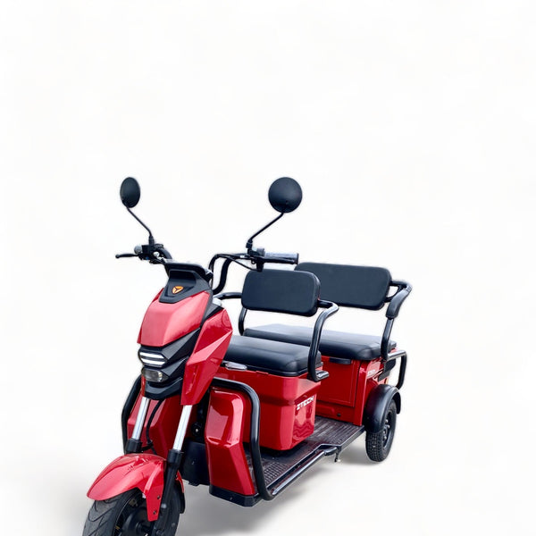 BULLBIKE Toulouse ZT-31 Elektromos Háromkerekű Robogó 1600W 72V 20Ah 25 km/h