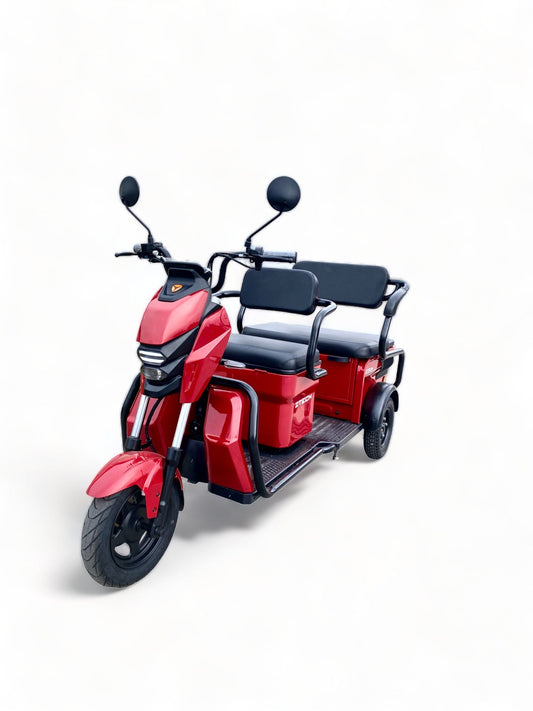 BULLBIKE Toulouse ZT-31 Elektromos Háromkerekű Robogó 1600W 72V 20Ah 25 km/h %Outlet