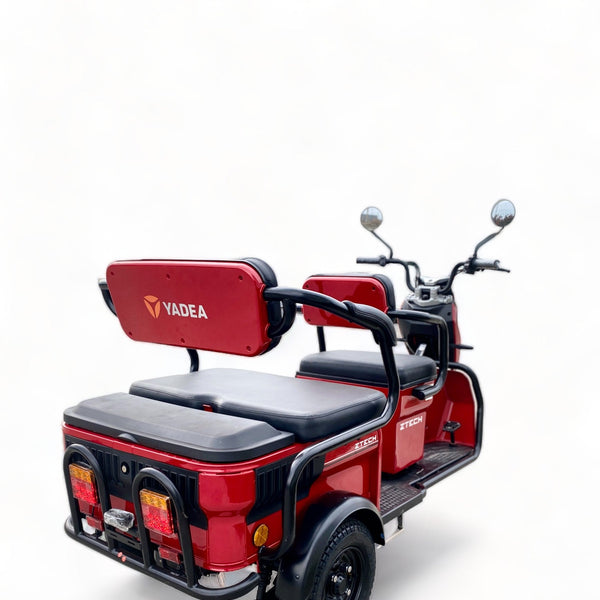 BULLBIKE Toulouse ZT-31 Elektromos Háromkerekű Robogó 1600W 72V 20Ah 25 km/h