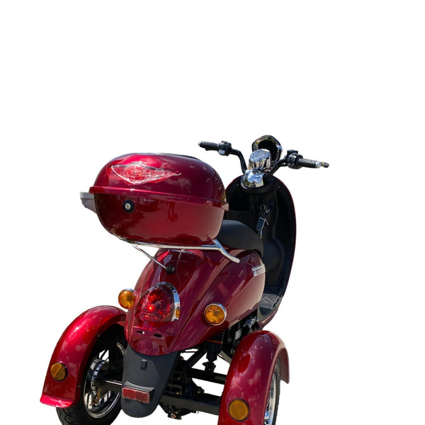 BULLBIKE Messina ZT-63 Elektromos Háromkerekű Robogó 650W 60V 20Ah 25 km/h