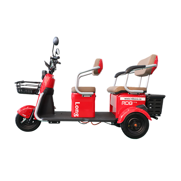 BULLBIKE Atlanta Elektromos háromkerekű robogó 2000W 60V 20Ah 25Km/h
