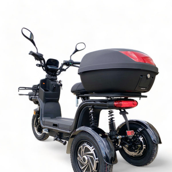 BULLBIKE Tacoma ZT-29 Elektromos Háromkerekű Robogó 60V 26Ah Lithium 2 x 800W 45Km/h