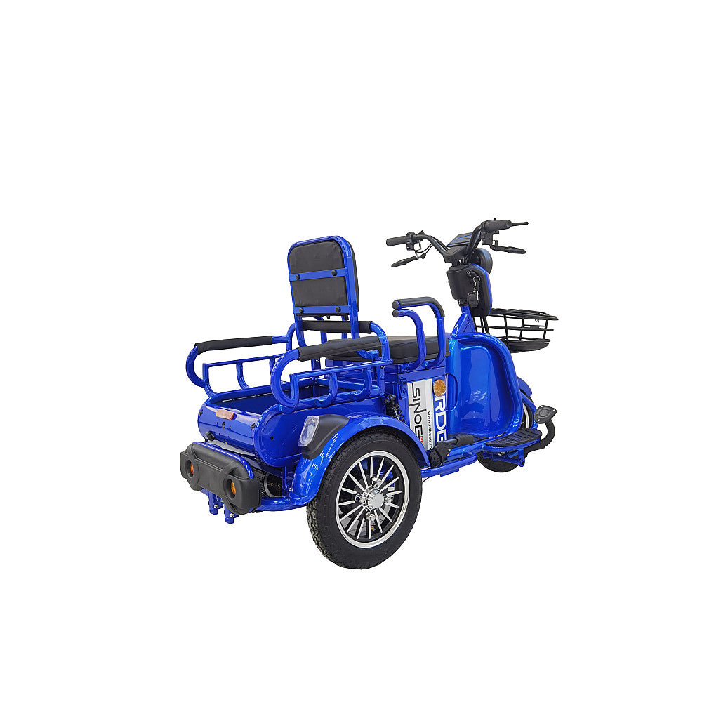 BULLBIKE Bandung Elektromos Háromkerekű Robogó 1160W 60V 20Ah 25Km/h