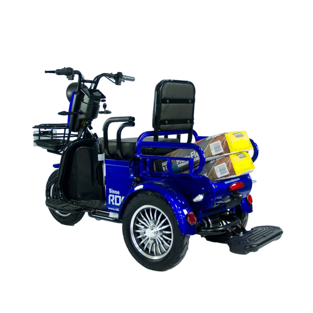 BULLBIKE Bandung Elektromos Háromkerekű Robogó 1160W 60V 20Ah 25Km/h