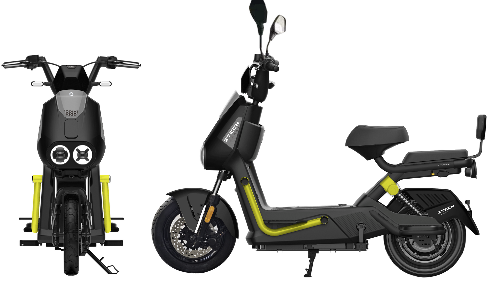 BULLBIKE Leko Elektromos robogó ZT-08 500W 48V/60V 20Ah/23Ah 25 km/h